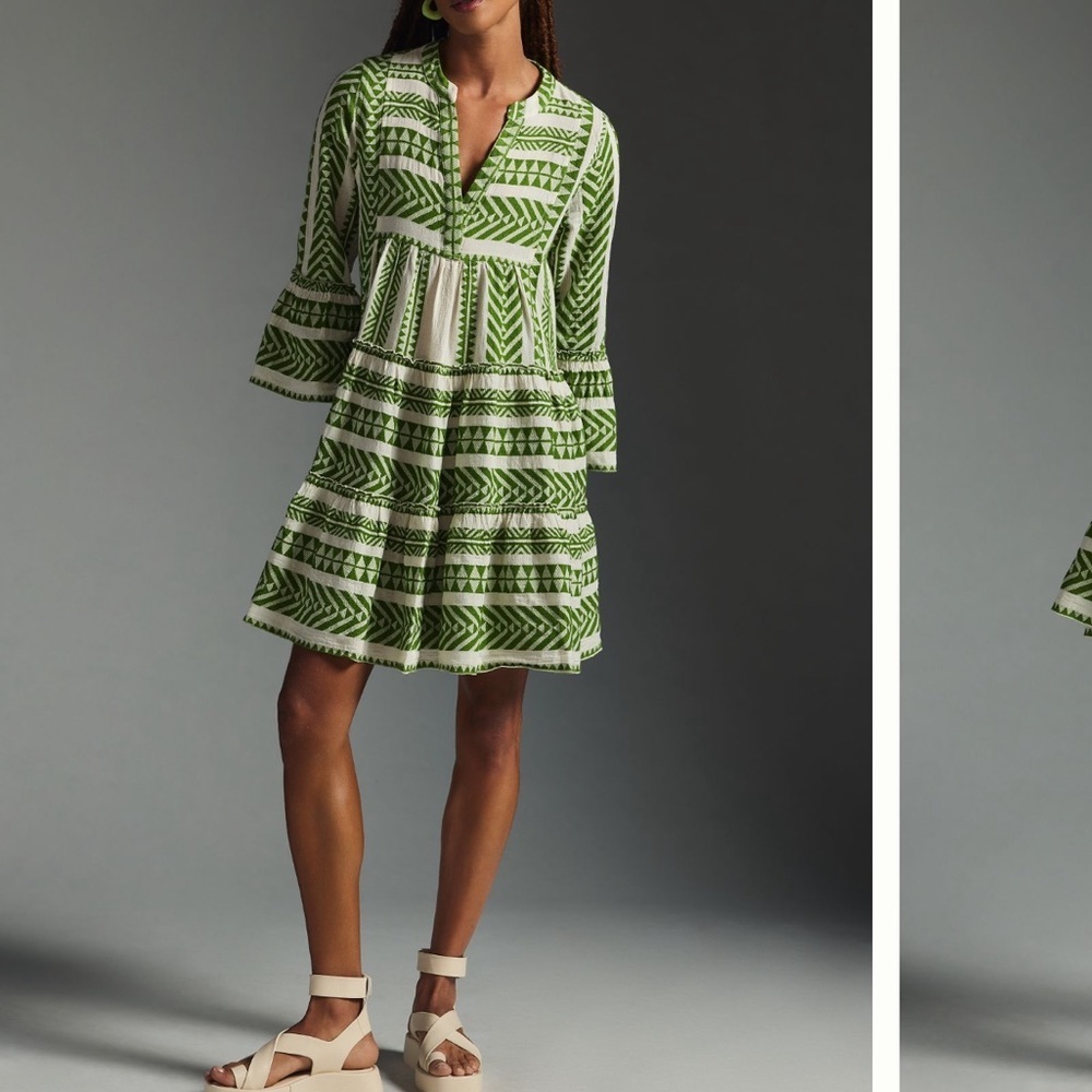 Devotion Twins Embroidered Ella Tunic Dress xs - Picture 2 of 15